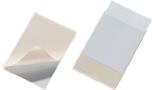 DURABLE Selbstklebetaschen / Beschriftungsfenster POCKETFIX 8077-19 selbstklebend Weichfolie farblos transparent 10 Stck