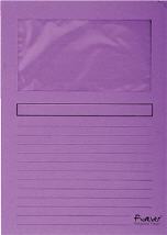 Exacompta Sichtmappen / Organisationsmappen 50101E A4 violett 100 Stück