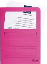 Exacompta Sichtmappen / Organisationsmappen 50108E A4 pink 100 Stck