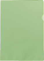 Sichthüllen A4 grün PP-Folie genarbt / geprägt 120my Inh.100